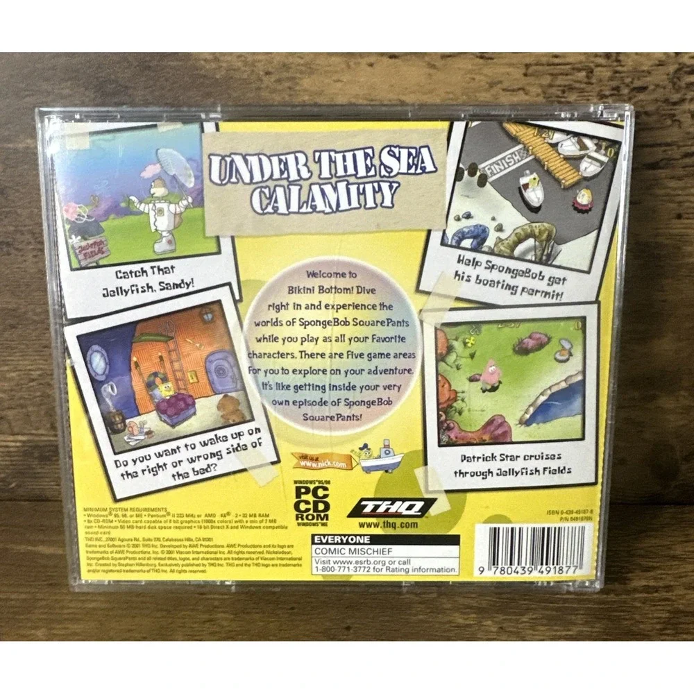 SpongeBob Squarepants: Operation Krabby Patty - PC CD ROM Computer Game Tested